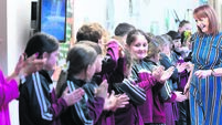 An emotional send off after 41 years for Killeshin NS principal