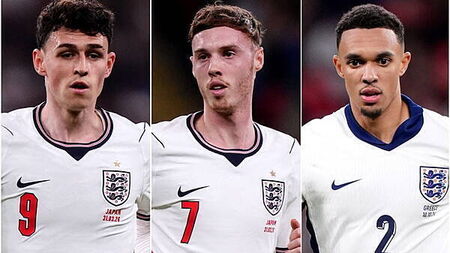 England World Cup squad: Foden, Palmer and Alexander-Arnold miss out