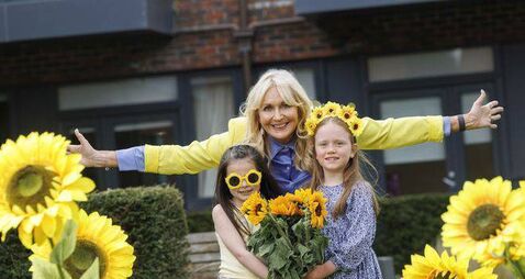 Hospice sunflower days return in June