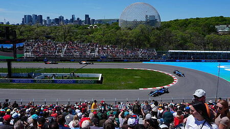 Alex Albon collides with groundhog in Canadian Grand Prix practice