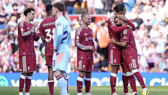 Mohamed Salah signs off Liverpool career with an assist during Brentford draw