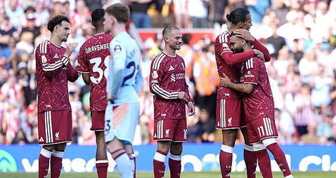 Mohamed Salah signs off Liverpool career with an assist during Brentford draw