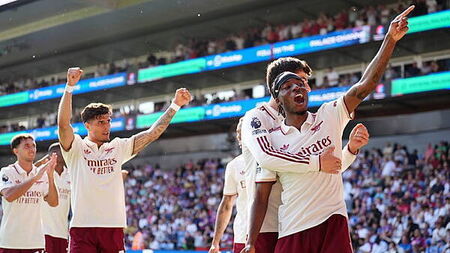 Arsenal complete Premier League-winning campaign with victory at Crystal Palace