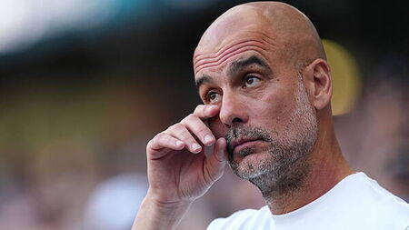 ‘Tired’ Pep Guardiola struggles to contain his emotions at Man City farewell