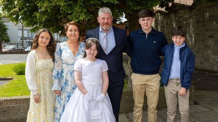 Gaelscoil Phortlaoise First Holy Communion in St Peter & Paul’s Church, Photos: Alf Harvey