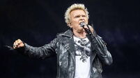 Billy Idol honoured for 50-year rock career he thought would last six months