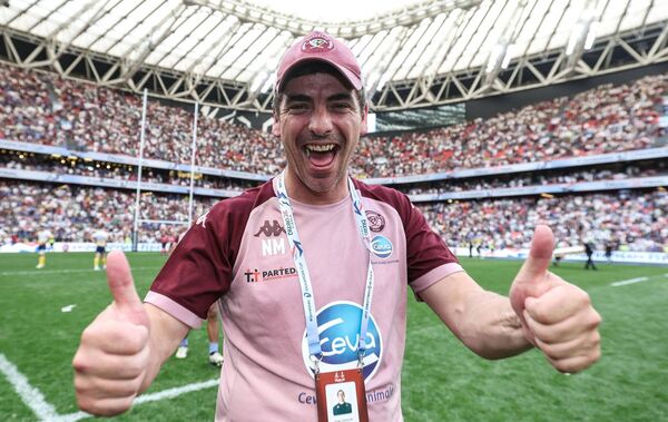 Former Leinster Academy coach Noel McNamara as now won two consecutive Champions Cups with Bordeaux Begles. Photo: INPHO/Dan Sheridan