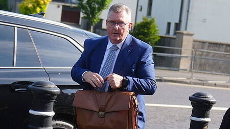 Donaldson arrives at court ahead of prosecution opening in sexual offences trial