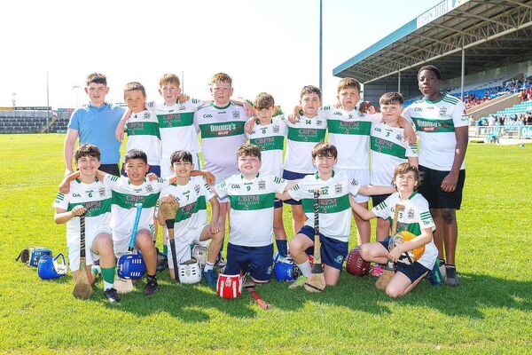 Holy Family - Roinn 7 Hurling Shield finalists Photo:Alf Harvey Holy Family - Roinn 7 Hurling Shield finalists Photo:Alf Harvey