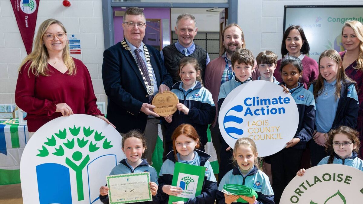 Ten Portlaoise schools lead drive for sustainable travel