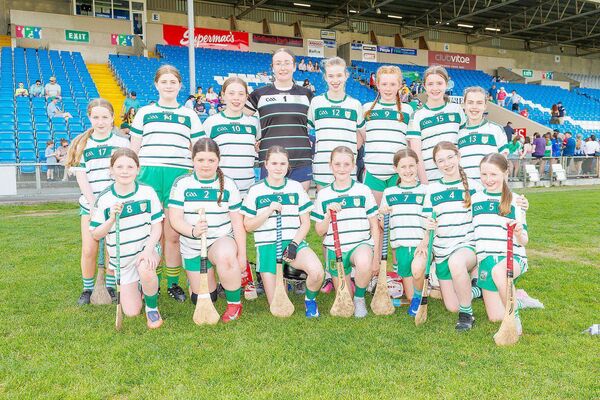 Ballyfin NS - Roinn 2 Camogie Championship finalists Photo: Alf Harvey Ballyfin NS - Roinn 2 Camogie Championship finalists Photo: Alf Harvey