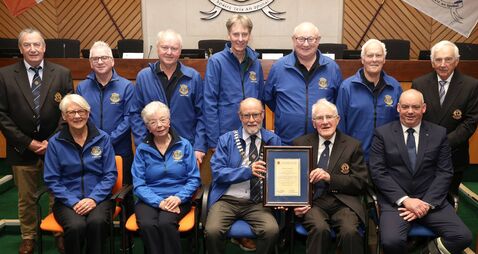 Laois County Council honours Portlaoise Lions Club on its 50th anniversary