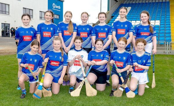 Castletown PS - Roinn 1 Camogie Shield finalists 	Photo: Alf Harvey