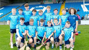 <p>Scoil Eoin Phóil Naofa II Ballyroan - Roinn 3 Hurling Championship winners Photo: Alf Harvey</p>