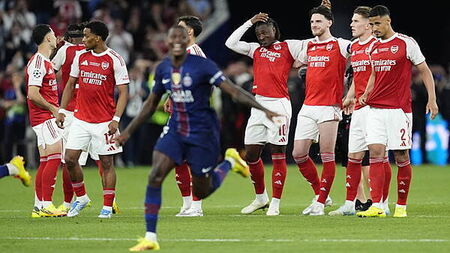 Arsenal suffer Champions League shoot-out heartbreak as PSG retain their crown