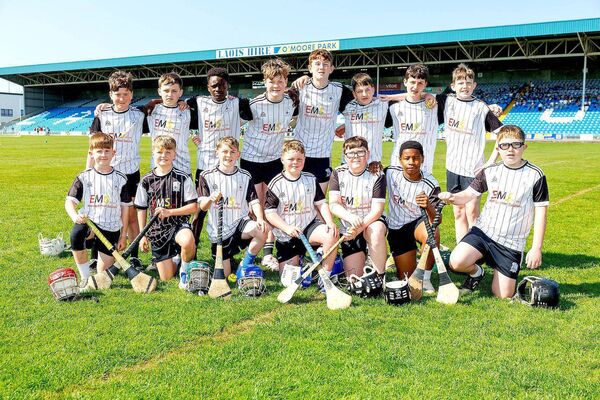 Rath NS - - Roinn 4 Hurling Championship finalists 	Photo Alf Harvey