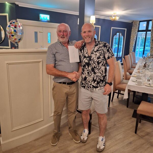 Pictured (L-R): Jimmy Palmer and Darren Maher.