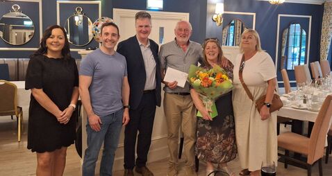 Caretaker Jimmy receives heartwarming tribute at Portlaoise College retirement celebration