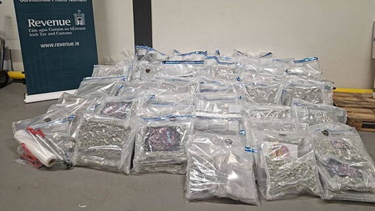 Drugs worth almost €3 million seized at Rosslare Europort