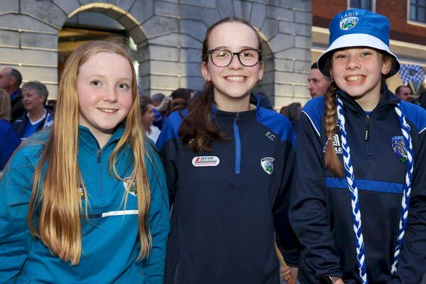 Chloe Hilliard, Faye Cuddy and Molly Duff