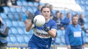 <p>Shifra Havill (Laois) breaking against Clare Photo: Denis Byrne</p> <p>Shifra Havill (Laois) breaking against Clare Photo: Denis Byrne</p>