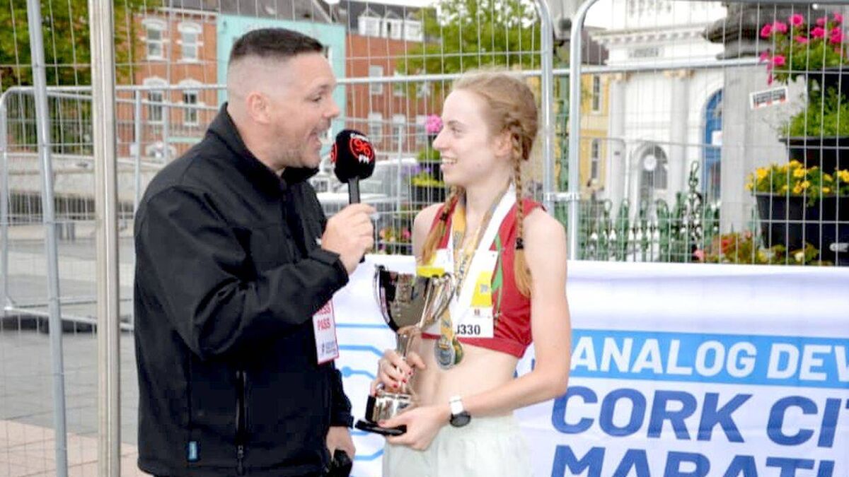 St Michael’s athlete Heather Murphy delighted with big victory in Cork