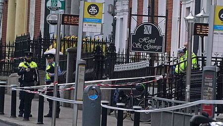 Child injured in Parnell Square attack answers questions by blinking, court told