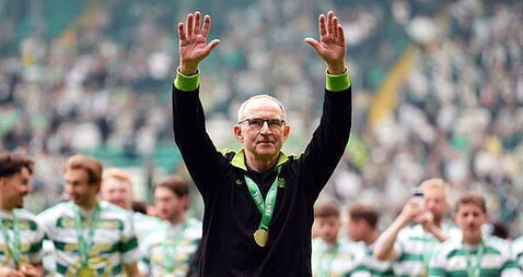 Martin O’Neill vows to drive Celtic forward after signing one-year deal