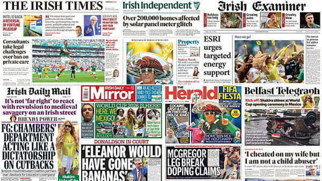 What the papers say: Friday's front pages