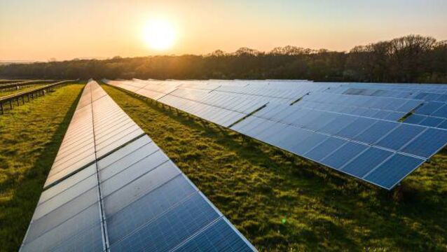 <p>Solar farm stock</p>