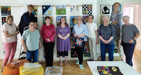 Stunning quilt art exhibition on display in Mountmellick library Stunning quilt art exhibition on display in Mountmellick library
