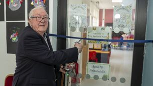 <p>Billy Malone at the official opening of the ASD classroom at Shanganamore NS.</p> <p>Billy Malone at the official opening of the ASD classroom at Shanganamore NS.</p>