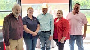 <p>Kevin Croke, Britney Brock, Scott Neuman, Joanne Canneldo and James McGovern</p> <p>Kevin Croke, Britney Brock, Scott Neuman, Joanne Canneldo and James McGovern</p>