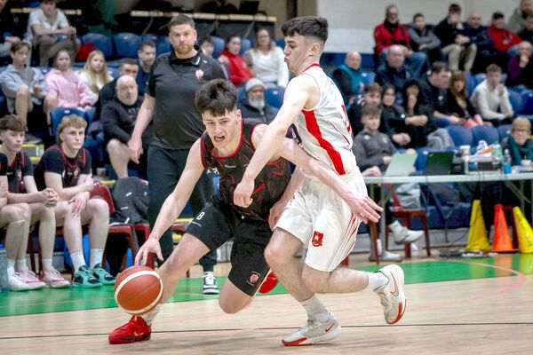 Cillian O'Connell shows his determination for St Mary's CBS Portlaoise in the All-Ireland U/19 A Boys School's final last year against St. Muredach's College 	 Photo: ©INPHO/Morgan Treacy