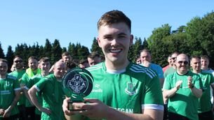 <p>A provincial title for Stradbally Town. Photo: Leinster FA.</p>