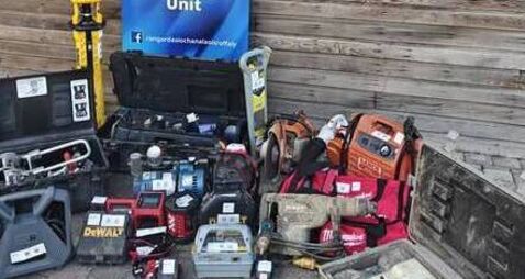 Laois gardaí discover stolen items during planned search 