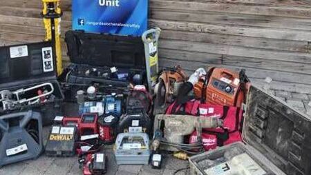 Laois gardaí discover stolen items during planned search 