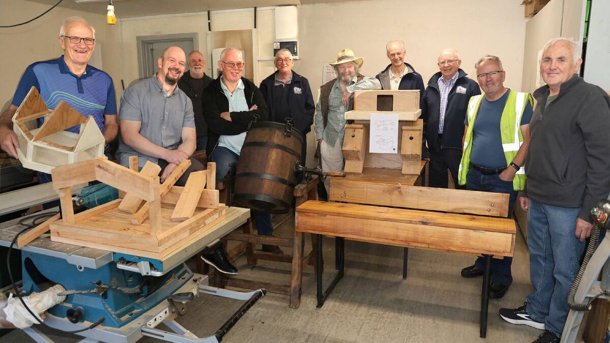Laois PPN highlights benefits of local men’s sheds