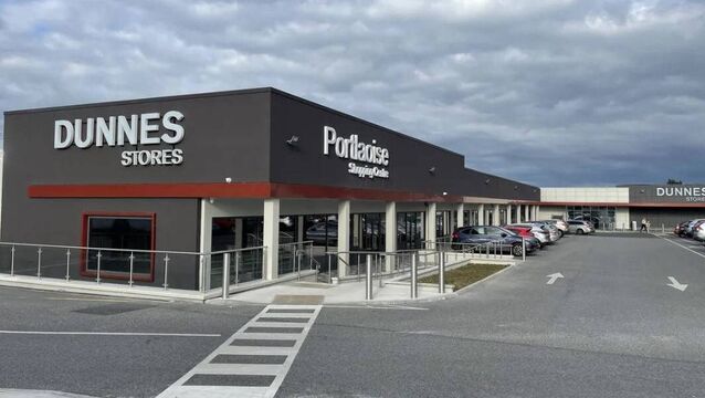 <p>The Dunnes Stores on the Mountmellick Road</p>