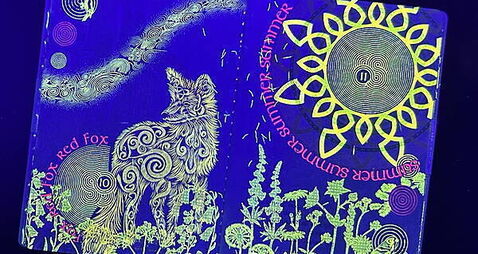 New UV artwork in Irish passport with increased security New UV artwork in Irish passport with increased security