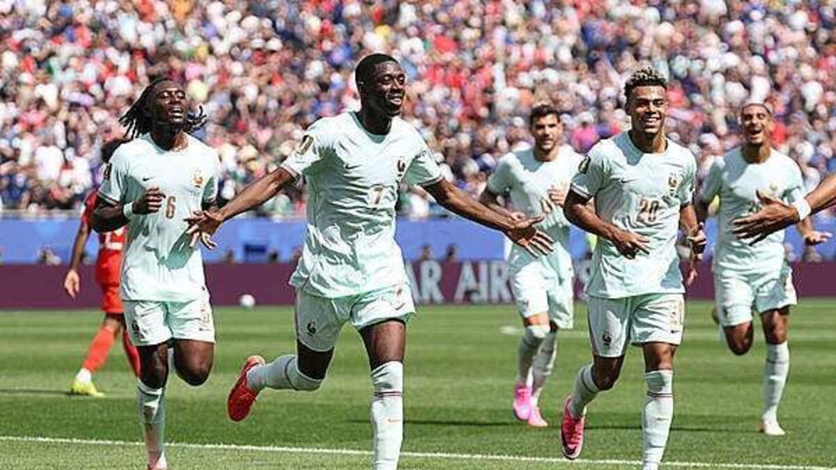 Dembele hat-trick helps France beat second-string Norway 4-1 to top group