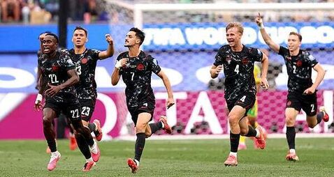 Stephen Eustaquio’s late strike sends Canada through Stephen Eustaquio’s late strike sends Canada through