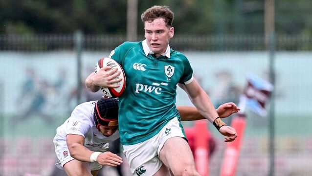 Laois player selected for Ireland against Argentina in the U/20 Rugby World Cup