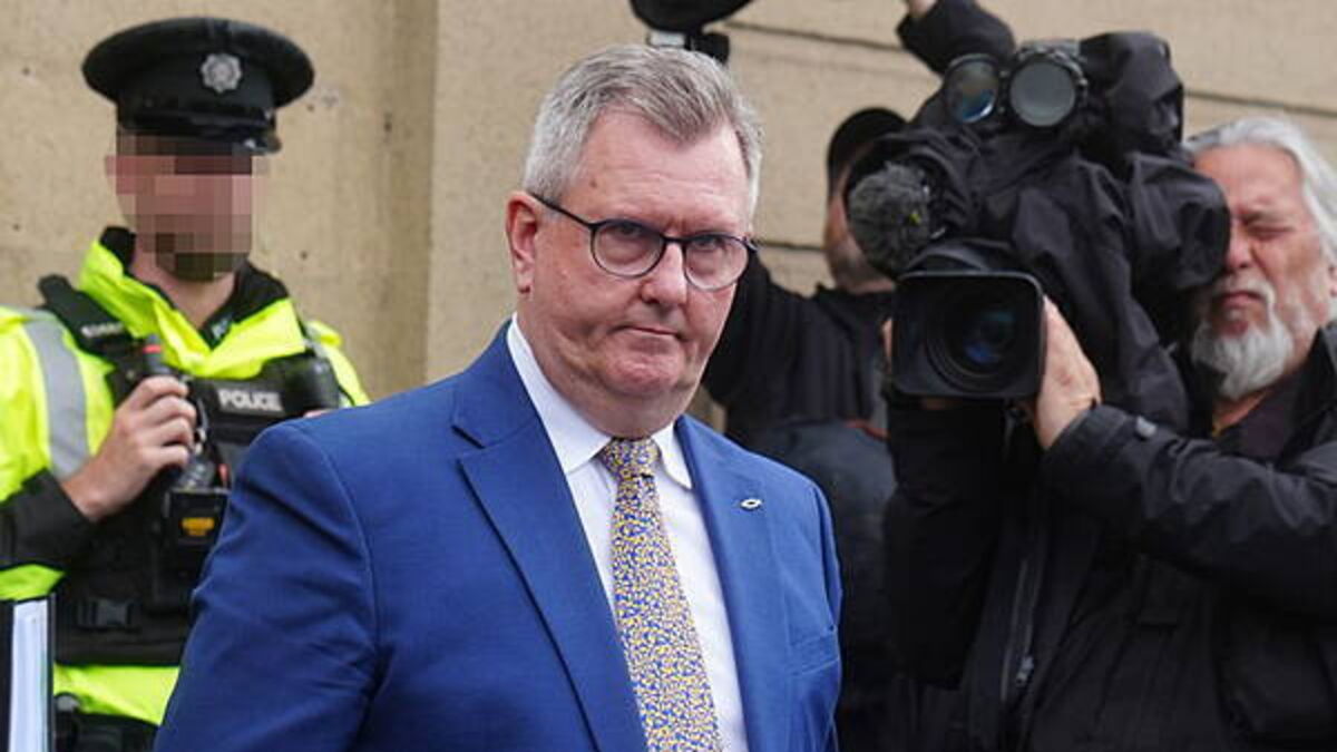 PSNI chief constable warns against ‘wild speculation’ about Jeffrey Donaldson