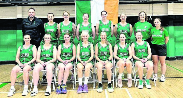 The Ireland F45 squad The Ireland F45 squad