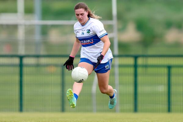 Emily Lacey's accuracy, scoring seven points, proved pivotal in Laois retaining their Intermediate status with the defeat of Wicklow in Abbotstown on Saturday Photo: Paul Dargan Emily Lacey's accuracy, scoring seven points, proved pivotal in Laois retaining their Intermediate status with the defeat of Wicklow in Abbotstown on Saturday Photo: Paul Dargan