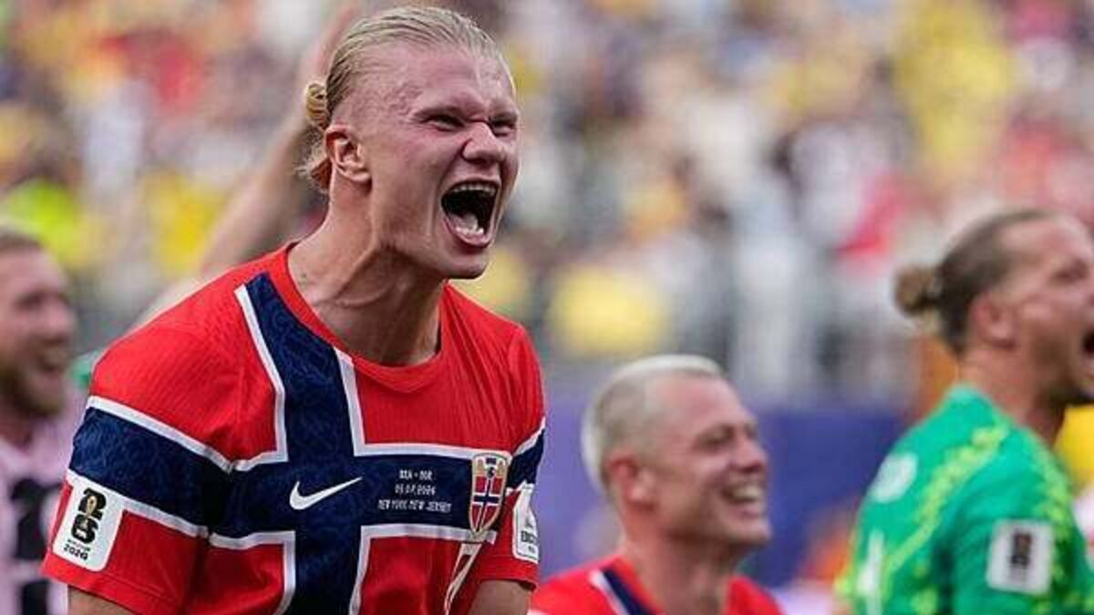 Erling Haaland stars as Norway stun Brazil to reach World Cup quarter-finals