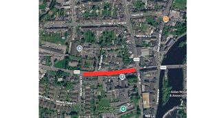 <p>Road closure on Castlecomer Road</p> <p>Road closure on Castlecomer Road</p>
