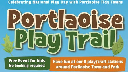 Free Family Play Trail announced for Portlaoise this Thursday 