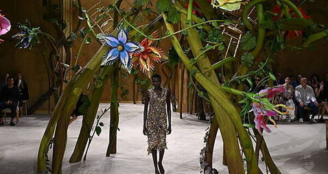 Chanel goes all-in on florals for its latest couture show